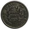 Image 2 : 1804 Half Cent Crosslet 4 w/Stems Very Fine