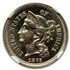 Image 2 : 1875 Three Cent Nickel PF-66 NGC