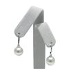 White South Sea Pearl Classic Dangle Earrings