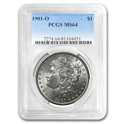 1901-O Morgan Dollar MS-64 PCGS
