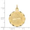 Image 2 : 14k Solid Gold Graduation Day with Diploma Charm - 1234A