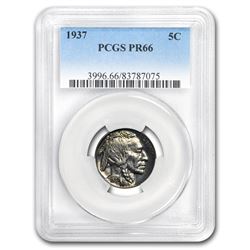 1937 Buffalo Nickel PR-66 PCGS