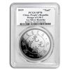 Image 2 : 2019 China 1 oz Silver Chihli Dragon Dollar Restrike SP-70 PCGS