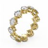 Image 2 : 3.36 ctw Diamond Designer Ring 18K Yellow Gold
