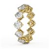 Image 3 : 3.36 ctw Diamond Designer Ring 18K Yellow Gold