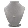Image 2 : White Akoya Pearl and Diamond Aurora Pendant, 7.5-8.0mm
