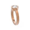 Image 2 : 1 ctw Diamond Ring 18K Rose Gold