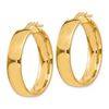 Image 2 : 14k Gold 26 mm Hoop Earrings