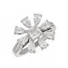 Image 3 : 3 ctw Diamond Ring 18K White Gold