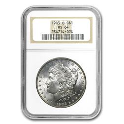 1903-O Morgan Dollar MS-64 NGC