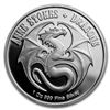 Image 2 : 1 oz Silver Colorized Round - Anne Stokes Dragon: Kindred Spirits