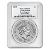 Image 2 : 2018 GB 1 oz Silver Two Dragons MS-69 PCGS (Dragon Label)