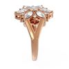 Image 2 : 2.07 ctw Diamond Ring 18K Rose Gold