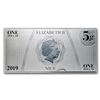 Image 2 : 2019 Niue 5 gram Silver $1 Note Star Trek Riker