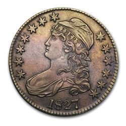 1827 Capped Bust Half Dollar AU