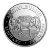 Image 1 : 2020 Somalia 2 oz Silver Elephant BU