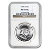 Image 1 : 1949-D Franklin Half Dollar MS-64 NGC (FBL)
