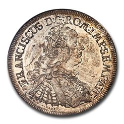 1759 ICB German States Regensburg Silver Thaler MS-61 NGC
