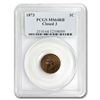 Image 1 : 1873 Indian Head Cent Closed 3 MS-64 PCGS (Red/Brown)