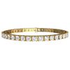 Image 3 : 10 ctw Certified VS/SI Diamond Bracelet 18K Yellow Gold