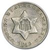 Image 1 : 1852 Three Cent Silver AU