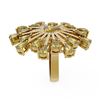 Image 2 : 9.45 ctw Canary Citrine & Diamond Ring 18K Yellow Gold