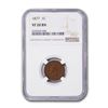 Image 1 : 1877 Indian Head Cent VF-20 NGC (Brown)