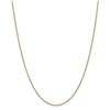Image 1 : 14k Gold 1.3 mm Cable Chain Necklace - 24 in.