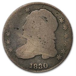 1830 Capped Bust Dime Good