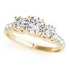 Image 2 : 1.33 ctw VS/SI Diamond 3 Stone Ring 18k Yellow Gold