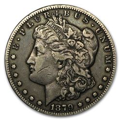1879-CC Morgan Dollar Capped CC VF