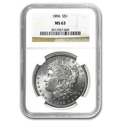 1896 Morgan Dollar MS-63 NGC