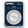 Image 1 : 2020 Australia 1 oz Silver Kangaroo (MintDirect? Premier)