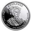Image 2 : 2017 1 oz Silver Proof State Dollars Cherokee Georgia Otter