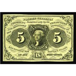 Milton 1E5F.2 5¢ First Issue Essay Superb Gem New. Milton 1E5F.2 5¢ First Issue Essay Superb Gem New