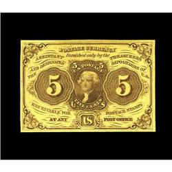 Fr. 1230 5c First Issue Very Choice New. Fr. 1230 5c First Issue Very Choice New.