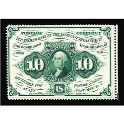 Fr. 1240 10c First Issue Very Choice New. Fr. 1240 10c First Issue Very Choice New.