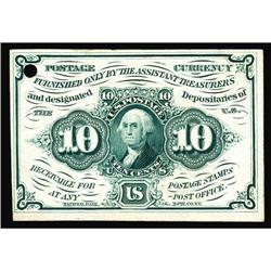 Milton 1E10F.2 10¢ First Issue Cardboard Proof Gem New. Milton 1E10F.2 10¢ First Issue Cardboard Pro