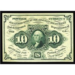 Fr. 1242 10c First Issue Gem New. Fr. 1242 10c First Issue Gem New.