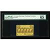 Image 1 : Fr. 1281 25c First Issue PMG Gem Uncirculated 65. Fr. 1281 25c First Issue PMG Gem Uncirculated 65.