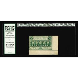 Fr. 1311 50c First Issue Perforation Error PCGS 64PPQ Fr. 1311 50c First Issue Perforation Error PCG