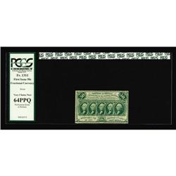 Fr. 1311 50c First Issue Perforation Error PCGS 64PPQ Fr. 1311 50c First Issue Perforation Error PCG