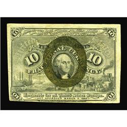 Fr. 1244 10c Second Issue About New. Fr. 1244 10c Second Issue About New.