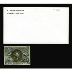 Fr. 1245 10c Second Issue Very Choice New. Fr. 1245 10c Second Issue Very Choice New.