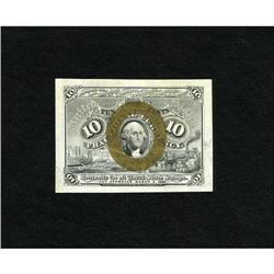 Fr. 1246 10c Second Issue Choice About New. Fr. 1246 10c Second Issue Choice About New.