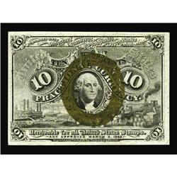 Fr. 1249 10c Second Issue Gem New. Fr. 1249 10c Second Issue Gem New.