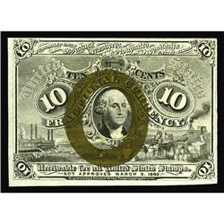 Fr. 1249 10c Second Issue Choice New. Fiber paper. Fr. 1249 10c Second Issue Choice New.