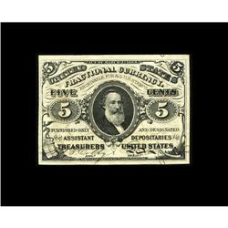 Fr. 1238 5c Third Issue Very Choice New. Fr. 1238 5c Third Issue Very Choice New.