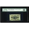 Image 1 : Fr. 1255 10c Third Issue PMG Gem Uncirculated 66. Fr. 1255 10c Third Issue PMG Gem Uncirculated 66.