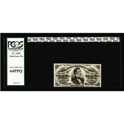 Fr. 1295 25c Third Issue PCGS Very Choice New 64PPQ. He Fr. 1295 25c Third Issue PCGS Very Choice Ne